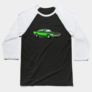 Classic Muscle Car Garage Racing Hot Rod Novelty Gift Baseball T-Shirt